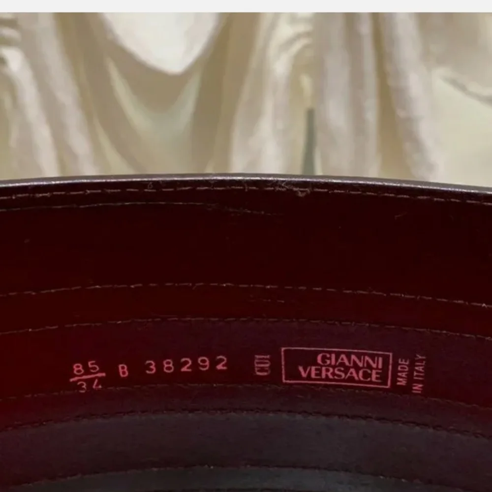 Versace Couture Runway Statement Belt Leather - Picture 2 of 7